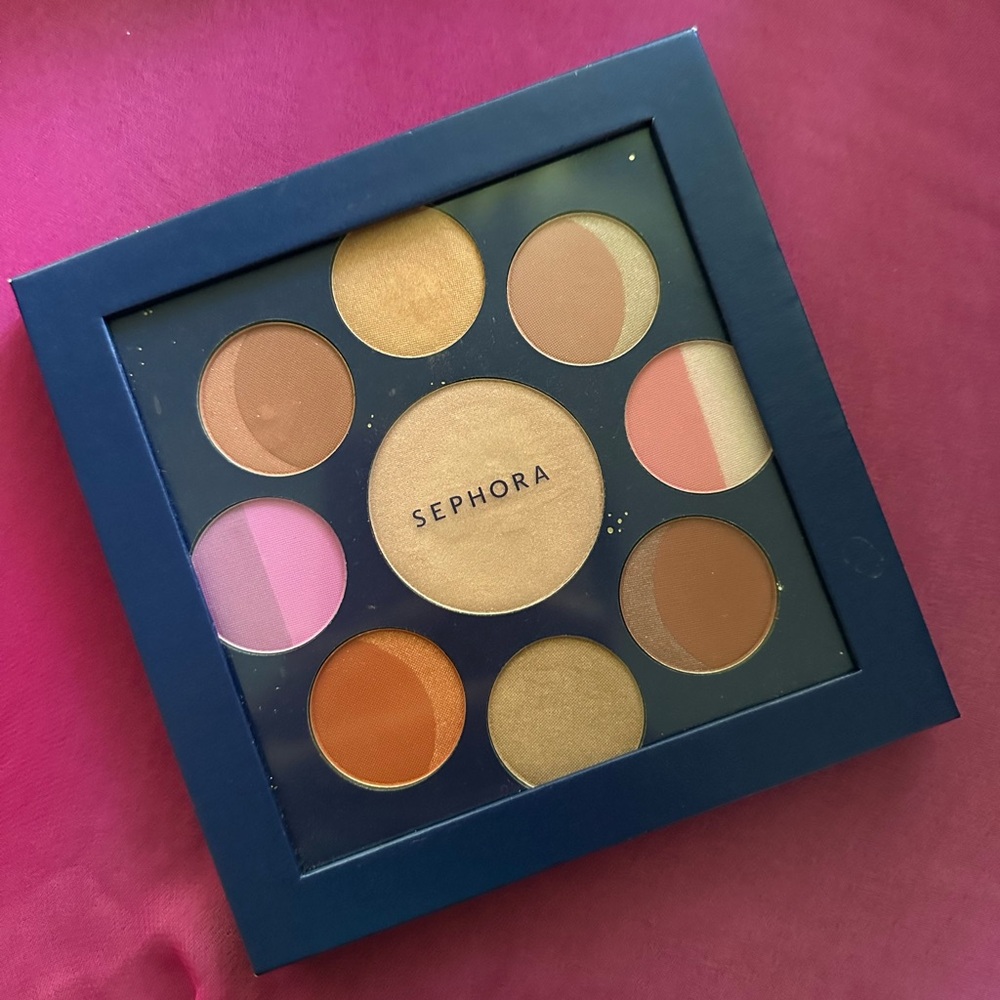 SEPHORA MAKE UP EYE SHADOW PALETTE USED